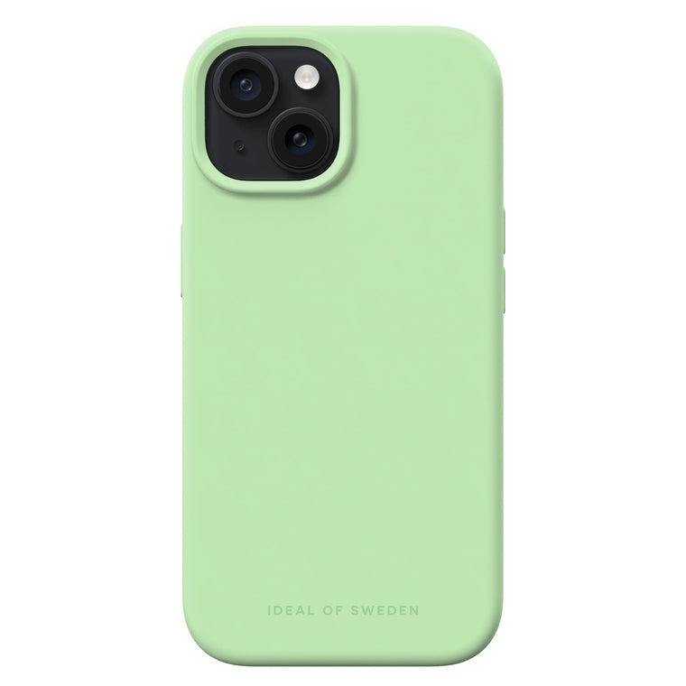 IDSICMSI2361510 Silicone Case MagSafe iPhone 15/14/13 Mint