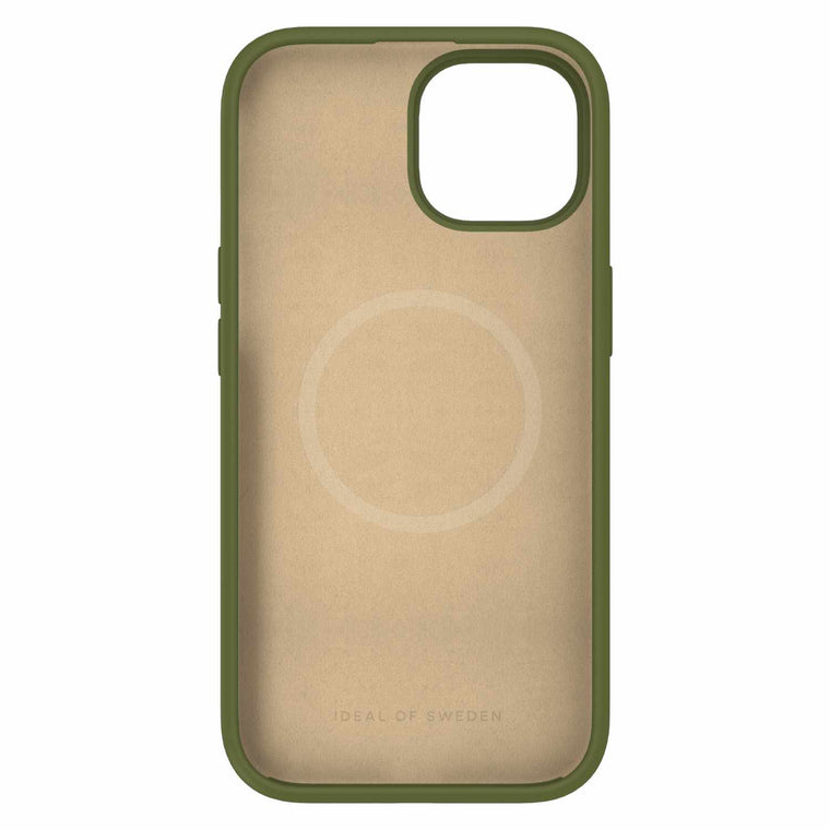 Ideal of Sweden Silicone Case MagSafe Khaki for iPhone 15/14/13