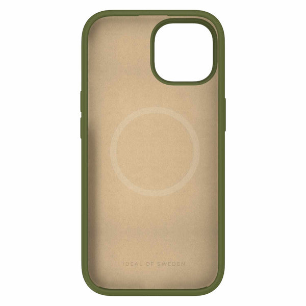 Ideal of Sweden Silicone Case MagSafe Khaki for iPhone 15/14/13