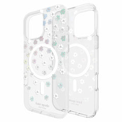 KS055098 Protective Case w/MagSafe iPhone 16 Pro Max Scattered Flowers