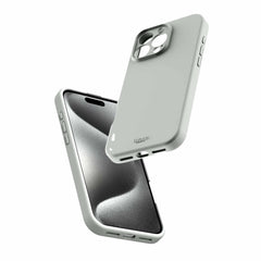 AP6XAVSIKPETE Velvet MagSafe Case iPhone 16 Pro Pewter