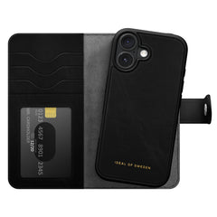 Ideal of Sweden Magnet+ Wallet MagSafe Case Black for iPhone 16