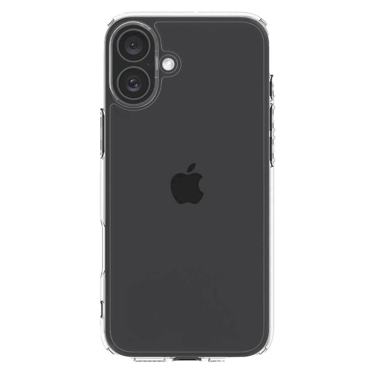 ACS08224 Crystal Hybrid Case iPhone 16 Crystal Clear