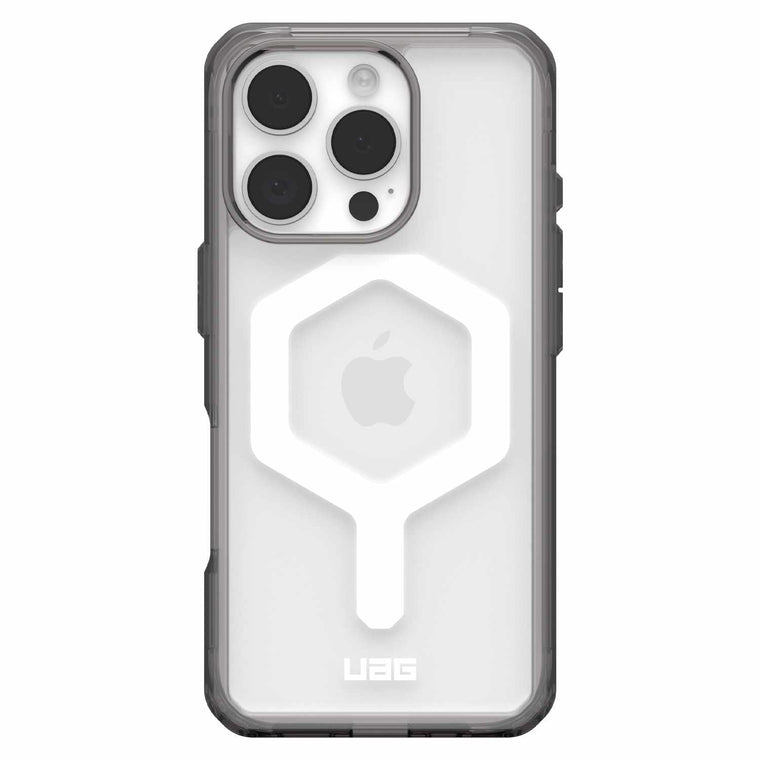 114480113141 Plyo MagSafe Rugged Case iPhone 16 Pro Ash/White