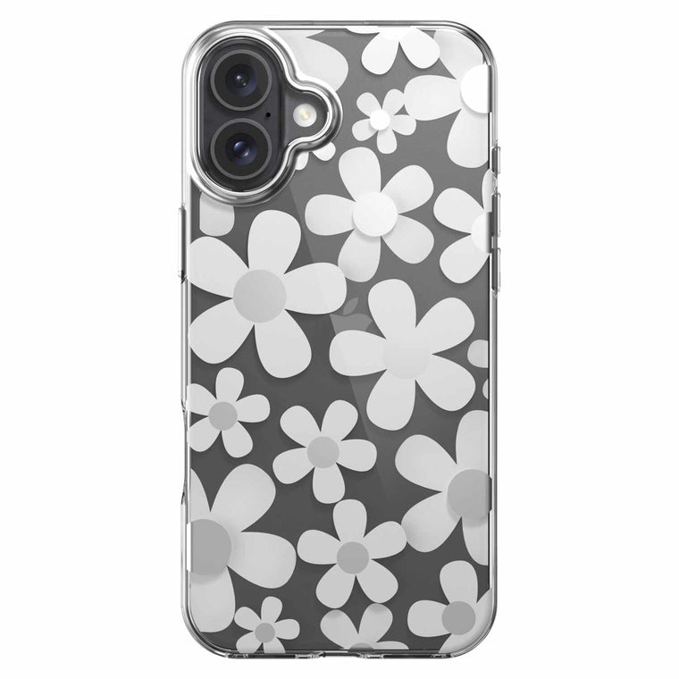 SPH661268WH24 Fleur 3D Case iPhone 16 White