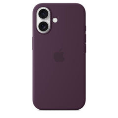 Apple Silicone Case with MagSafe Plum for iPhone 16