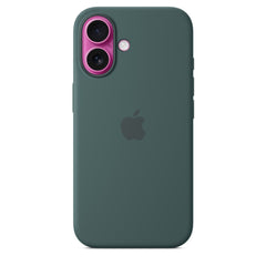 Apple Silicone Case with MagSafe Lake Green for iPhone 16