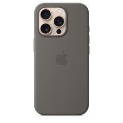 Apple Silicone Case with MagSafe Stone Grey for iPhone 16 Pro