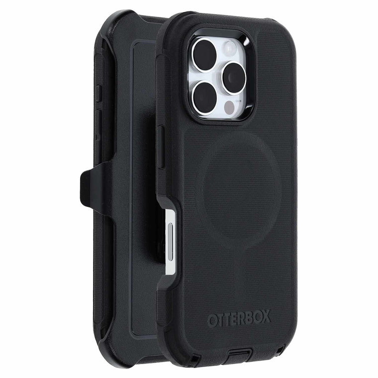 7797230 Defender Pro MagSafe with Holster in Bulk iPhone 16 Pro Black