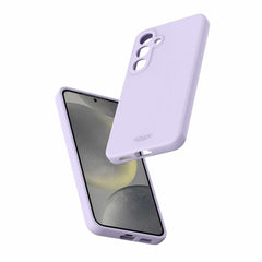 Avana Velvet Case Compatible w/MagSafe Lavender for Samsung Galaxy S25+