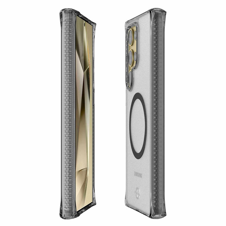 SGZUHBVARSMOK Hybrid_R Vapor Case w/Magnets Galaxy S25 Ultra Smoke