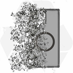 SGZUHBVARSMOK Hybrid_R Vapor Case w/Magnets Galaxy S25 Ultra Smoke