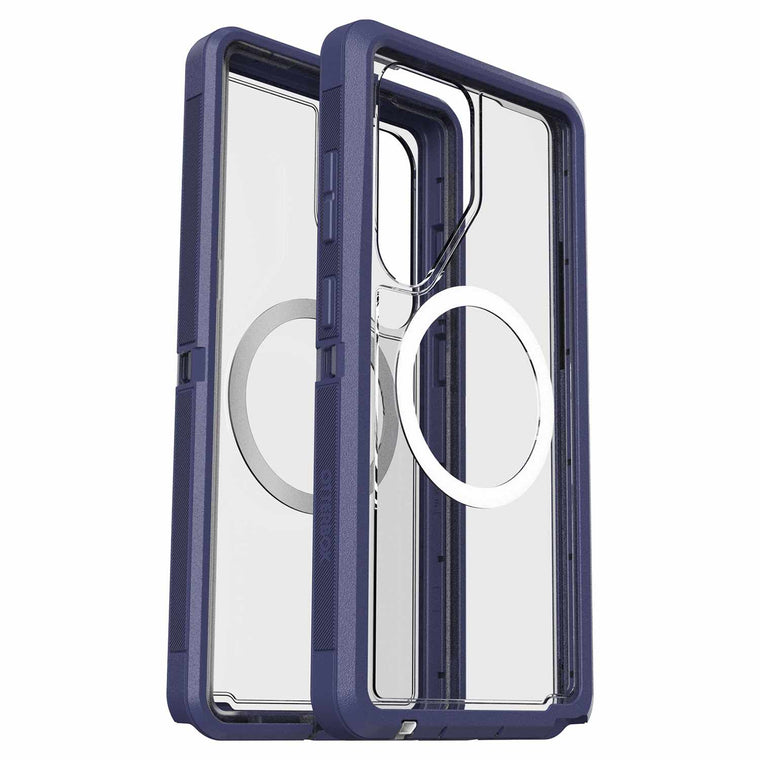 7797642 Defender Pro XT Clear w/Magnets Galaxy S25 Ultra Violet Thunder