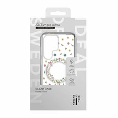 Ideal of Sweden Clear Mid Case w/Magnets Petite Floral for Samsung Galaxy S25 Ultra