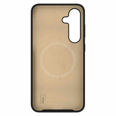 Ideal of Sweden Silicone Case Compatible w/MagSafe Black for Samsung Galaxy S25+/Galaxy S24+