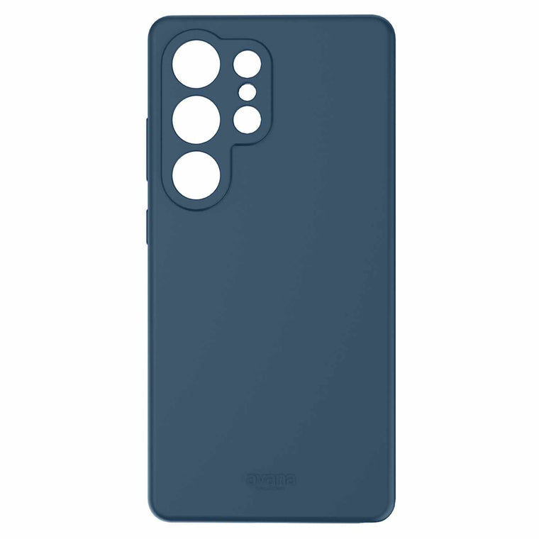 SGZUAVSIKDABL Velvet Case w/Magnets Galaxy S25 Ultra Navy Blue