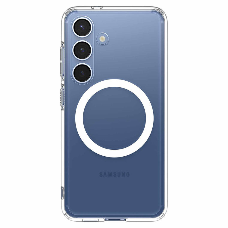 Spigen Crystal Hybrid Magfit Case White for Samsung Galaxy S25