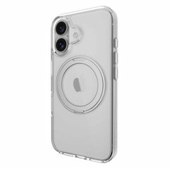 SwitchEasy 360 Rotating Stand MagStand Case Transparent for iPhone 16