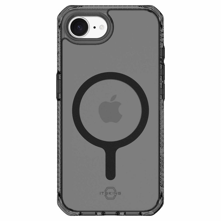 APS4HBVARSMOK Hybrid_R Vapor MagSafe Case iPhone 16e Smoke