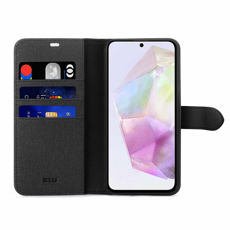 Blu Element Folio 2-in-1 Case Case Black for Samsung Galaxy A36 5G