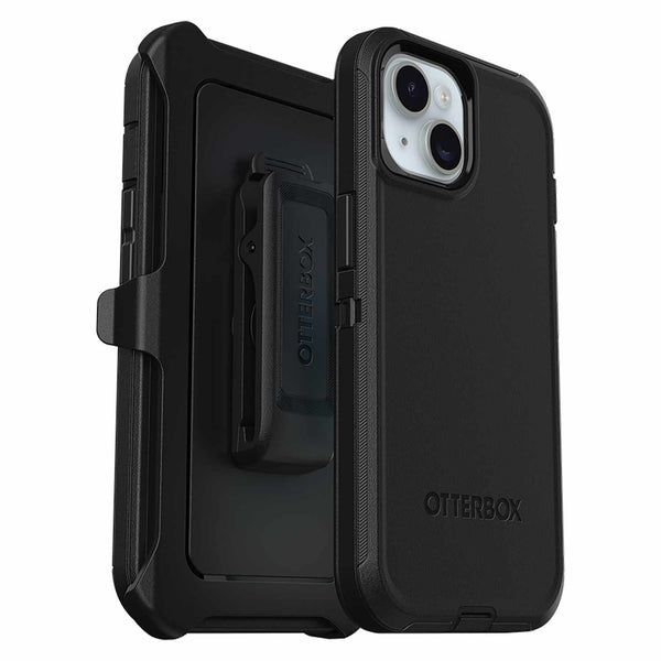 OtterBox Defender Pro MagSafe with Holster Black for iPhone 16e/15/14/13 in Bulk Packaging