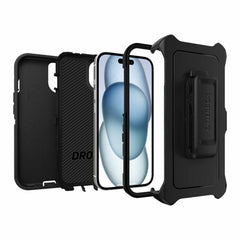 OtterBox Defender Pro MagSafe with Holster Black for iPhone 16e/15/14/13 in Bulk Packaging