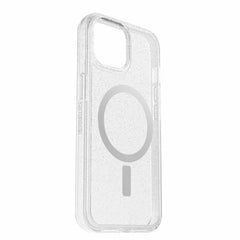OtterBox Symmetry Clear MagSafe Case Stardust with Blue Tint for iPhone 16e/15/14/13 in Bulk Packaging