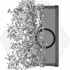 ITSKINS Hybrid_R Hinge w/Magnets Case Smoke/Transparent for Samsung Galaxy Z Fold7