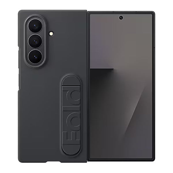 Samsung Silicone Standing Grip Case Black for Samsung Galaxy Z Fold7