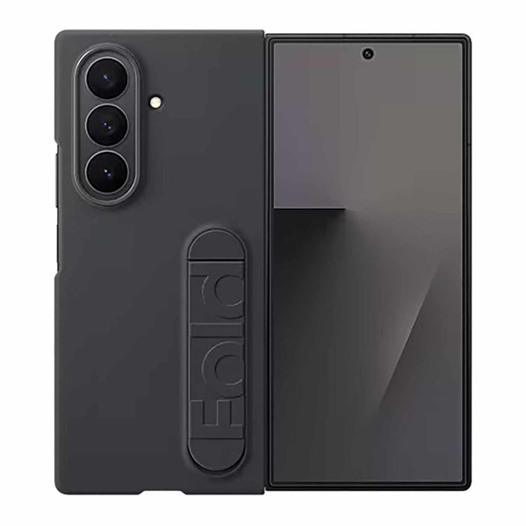 Samsung Silicone Standing Grip Case Black for Samsung Galaxy Z Fold7
