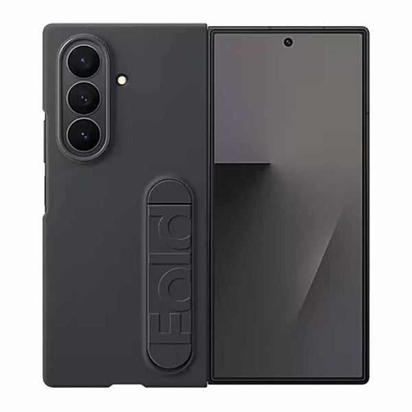 Samsung Silicone Standing Grip Case Black for Samsung Galaxy Z Fold7