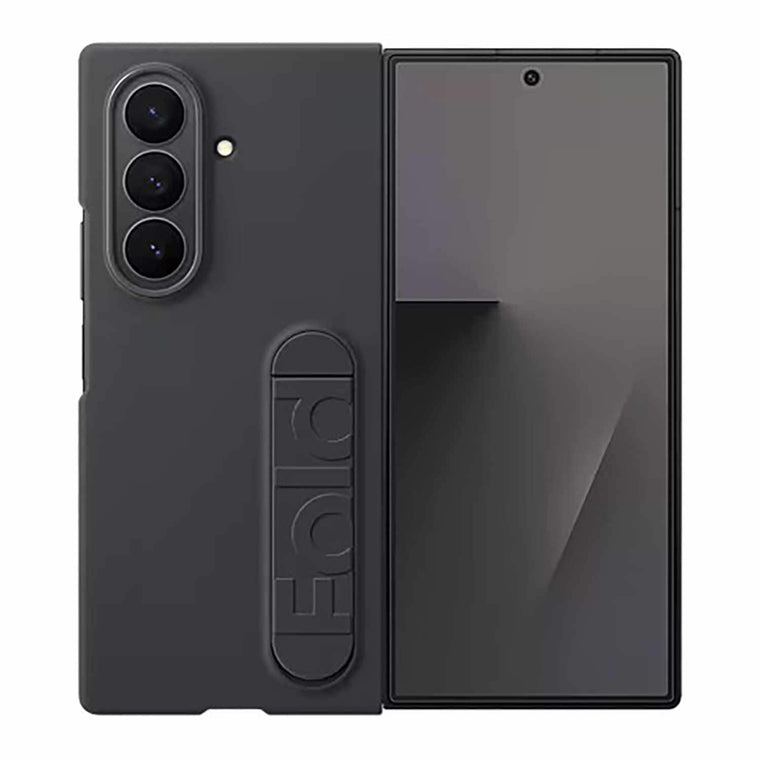 EFMF966CBEGCA Silicone Standing Grip Case Galaxy Z Fold7 Black