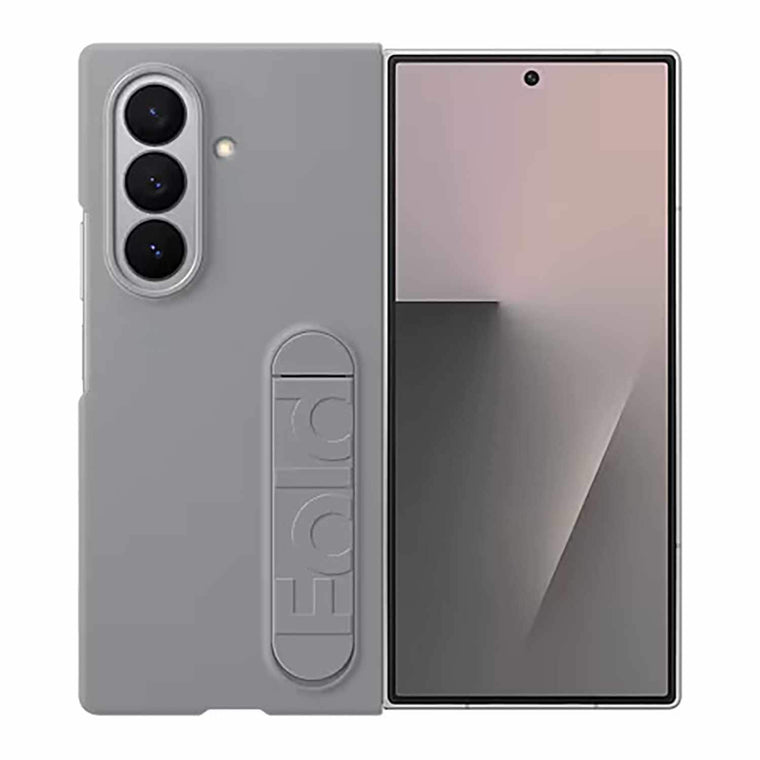 EFMF966CJEGCA Silicone Standing Grip Case Galaxy Z Fold7 Gray