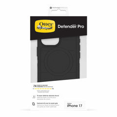 7798404 Defender Pro MagSafe Case w/Camera Control iPhone 17 Black