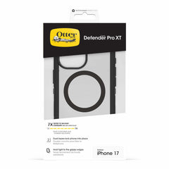 7798439 Defender Pro XT Clear MagSafe Case w/Camera Control iPhone 17 Dark Side (Black)