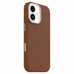 7799016 Symmetry Cactus Leather MagSafe Case w/Camera Control iPhone 17 Dessert Saddle (Brown)