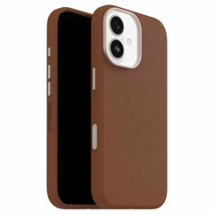 7799016 Symmetry Cactus Leather MagSafe Case w/Camera Control iPhone 17 Dessert Saddle (Brown)