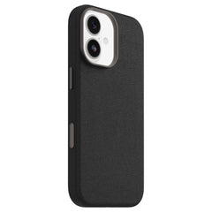 7799012 Symmetry Cactus Leather MagSafe Case w/Camera Control iPhone 17 Noir Ash (Black)