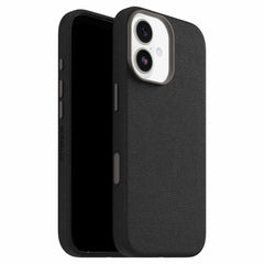 7799012 Symmetry Cactus Leather MagSafe Case w/Camera Control iPhone 17 Noir Ash (Black)