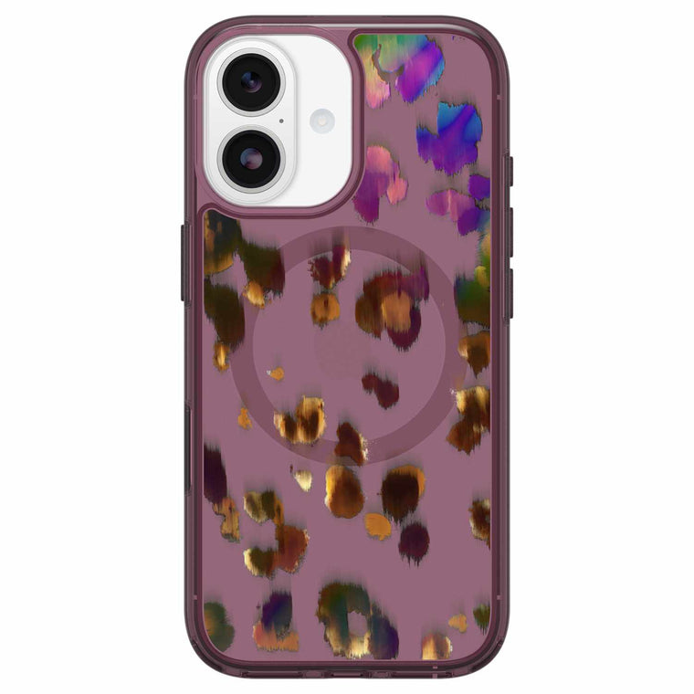 7798884 Symmetry Clear MagSafe Case w/Camera Control iPhone 17 Leopard Shift (Pink)