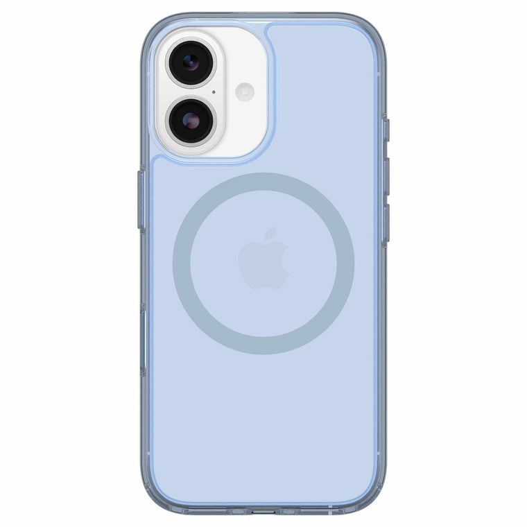 7798798 Symmetry Clear MagSafe Case w/Camera Control iPhone 17 Silver Glade (Blue)
