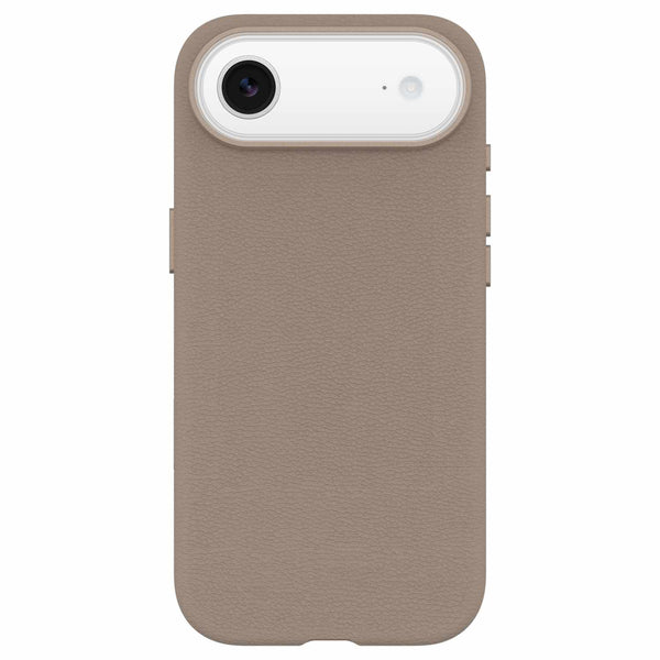 OtterBox Symmetry Cactus Leather MagSafe Case with Camera Control Grey Comfort for iPhone Air