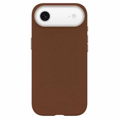 OtterBox Symmetry Cactus Leather MagSafe Case w/Camera Control Dessert Saddle (Brown) for iPhone Air