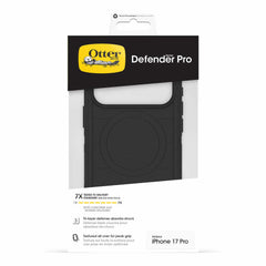 OtterBox Defender Pro MagSafe Case w/Camera Control Black for iPhone 17 Pro