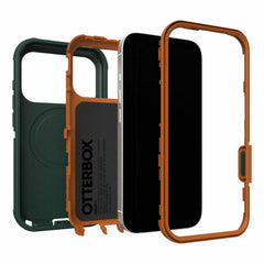 OtterBox Defender Pro MagSafe Case w/Camera Control Coopersmith (Green) for iPhone 17 Pro