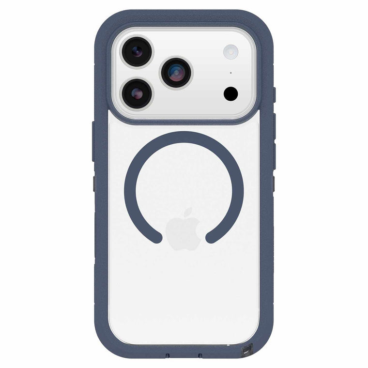 7798458 Defender Pro XT Clear MagSafe Case w/Camera Control iPhone 17 Pro Bootcut (Blue)