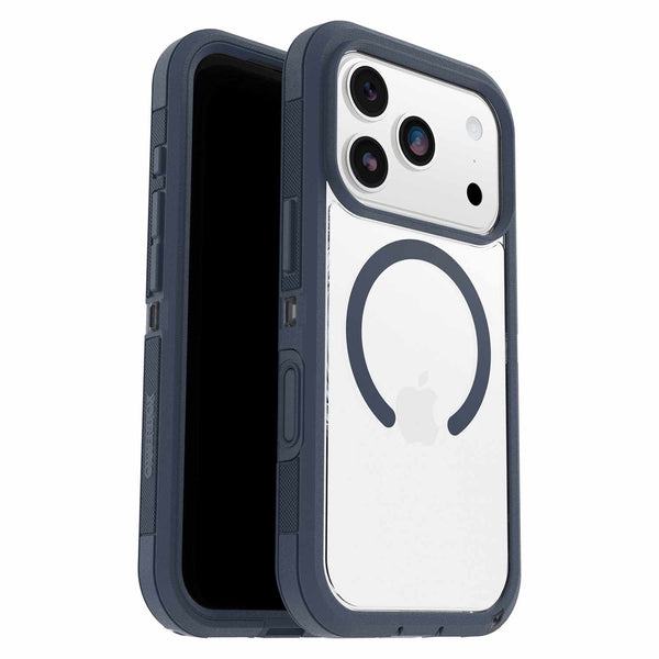 7798458 Defender Pro XT Clear MagSafe Case w/Camera Control iPhone 17 Pro Bootcut (Blue)