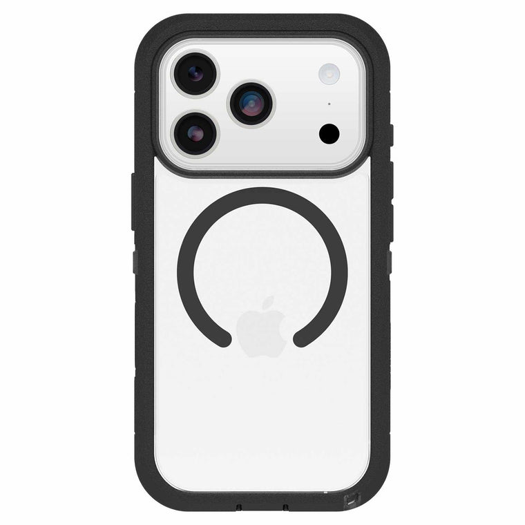 7798459 Defender Pro XT Clear MagSafe Case w/Camera Control iPhone 17 Pro Dark Side (Black)