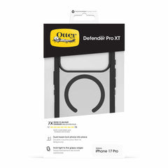 7798459 Defender Pro XT Clear MagSafe Case w/Camera Control iPhone 17 Pro Dark Side (Black)