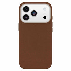 OtterBox Symmetry Cactus Leather MagSafe Case w/Camera Control Dessert Saddle (Brown) for iPhone 18 Pro/17 Pro